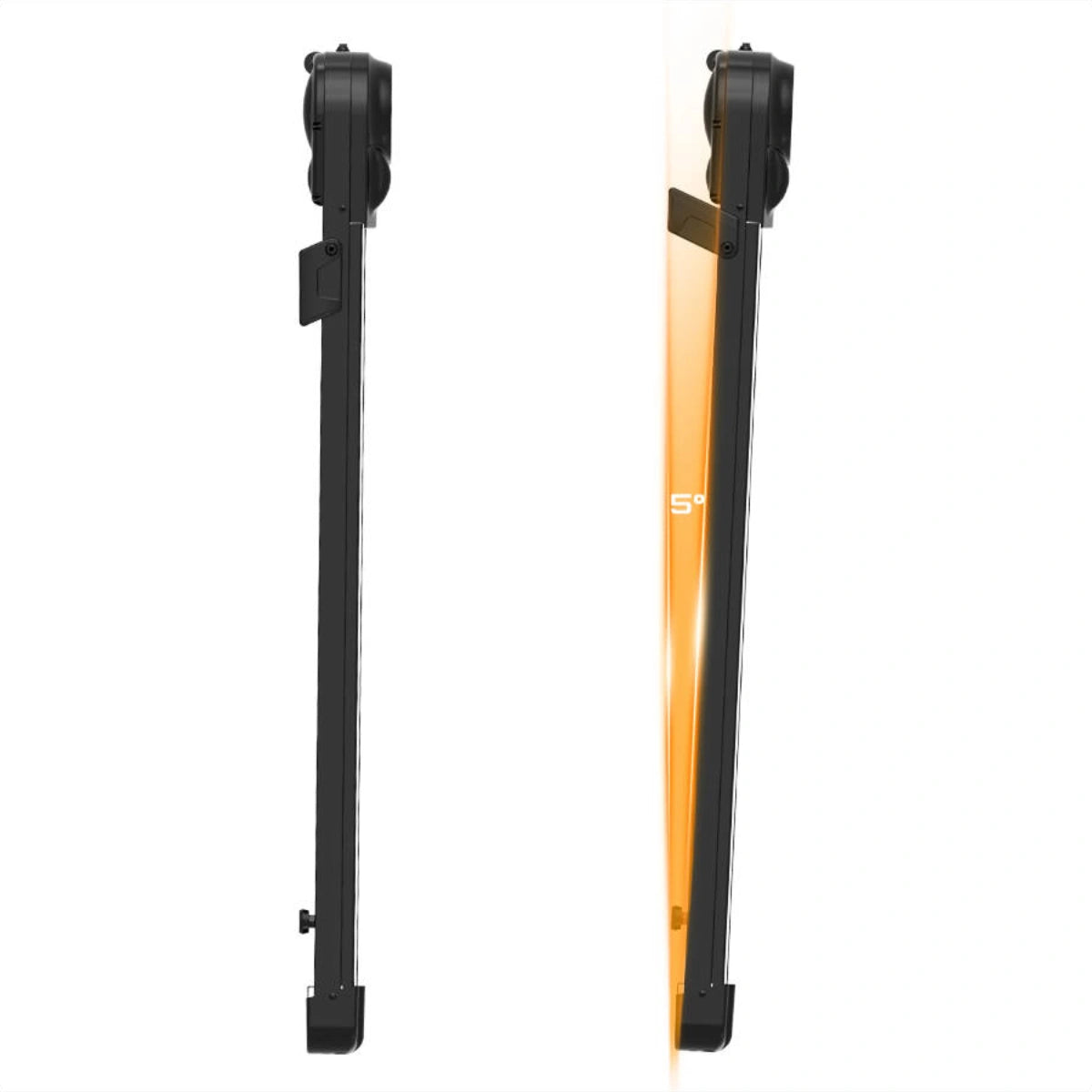 fitvect c1 walking pad with 5% incline